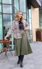 Pleated skirt
